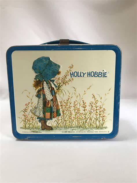 Metal Holly Hobby Lunch Box 